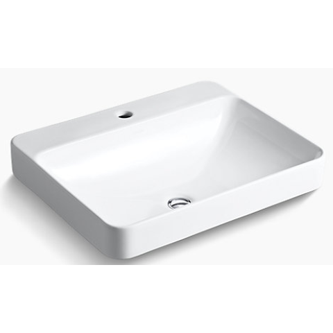 Kohler KT-2660X-1 Forefront 單孔長方形檯上面盆